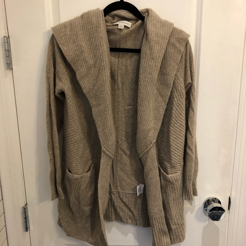 White + Warren Cashmere Cardigan